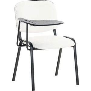 Chaise Ken avec table pliante - Siège visiteur, Cadre en métal - Publicité Chaise Ken avec table pliante - Siège visiteur, Cadre en métal - Publicité