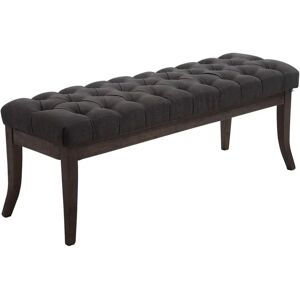 Sofá Ramses de Homestoreking - Gris oscuro - Diseño Chesterfield - 120cm Sofá Ramses de Homestoreking - Gris oscuro - Diseño Chesterfield - 120cm