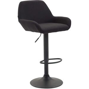 Tabouret de Bar en Tissu CLP Braga - Réglable, Pivotant, Design Moderne Tabouret de Bar en Tissu CLP Braga - Réglable, Pivotant, Design Moderne