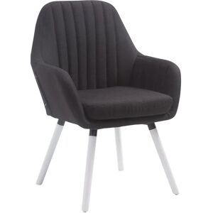 Sedia Florian di Pricenet - Design Moderno Bianco/Nero Sedia Florian di Pricenet - Design Moderno Bianco/Nero