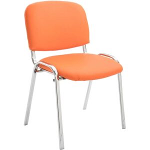 Homestoreking Chaise de Bureau Empilable Orange Homestoreking Chaise de Bureau Empilable Orange