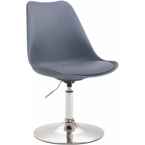 Chaise en plastique gris Maverick de Pricenet - Design moderne Chaise en plastique gris Maverick de Pricenet - Design moderne