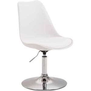 Chaise de Salle à Manger Moderne en Plastique Blanche Maverick CLP Chaise de Salle à Manger Moderne en Plastique Blanche Maverick CLP