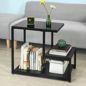 SoBuy FBT65-SCH Nightstand - Bedside Table, Black SoBuy FBT65-SCH Nightstand - Bedside Table, Black