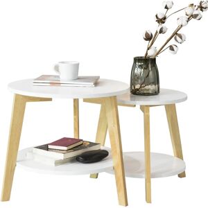SoBuy FBT75-W Tables Gigognes - Tables d'appoint - Publicité SoBuy FBT75-W Tables Gigognes - Tables d'appoint - Publicité