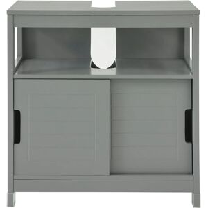 Armadio sotto lavabo grigio SoBuy - Mobile bagno Armadio sotto lavabo grigio SoBuy - Mobile bagno