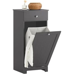 SoBuy BZR21-DG Grey Bathroom Storage Cabinet SoBuy BZR21-DG Grey Bathroom Storage Cabinet