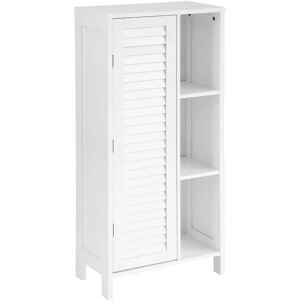 SoBuy BZR39-W Mobiletto bagno - Moderno, Bianco, 48x24x96cm SoBuy BZR39-W Mobiletto bagno - Moderno, Bianco, 48x24x96cm