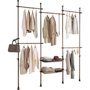 SoBuy KLS04-BR Wardrobe System - Adjustable Clothes Rails SoBuy KLS04-BR Wardrobe System - Adjustable Clothes Rails