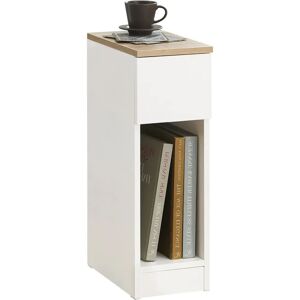 SoBuy FBT111-WN Natbord - Moderne, Hvid+Natur SoBuy FBT111-WN Natbord - Moderne, Hvid+Natur