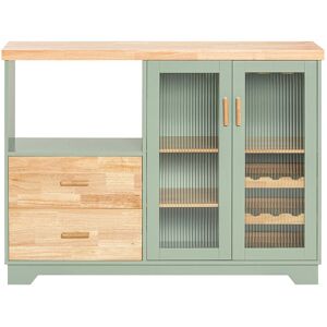 Credenza moderna verde SoBuy FSB81-GR - Mobile di stoccaggio Credenza moderna verde SoBuy FSB81-GR - Mobile di stoccaggio