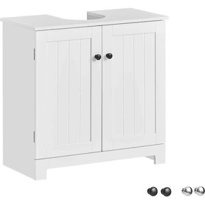 SoBuy BZR18-II-W Mueble Compacto de Baño - Mueble de Almacenamiento SoBuy BZR18-II-W Mueble Compacto de Baño - Mueble de Almacenamiento