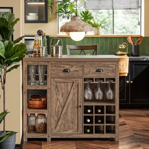 SoBuy SVW20-N Sideboard - Industrial Vintage Style Kitchen Island with Storage SoBuy SVW20-N Sideboard - Industrial Vintage Style Kitchen Island with Storage