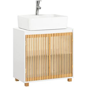 Armadio bagno bianco SoBuy BZR125-W - Risparmio di spazio, Porte ventilate Armadio bagno bianco SoBuy BZR125-W - Risparmio di spazio, Porte ventilate