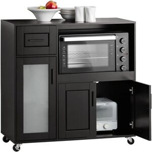 SoBuy FSB78-SCH Buffet da Cucina Moderno - Armadietto di Stoccaggio SoBuy FSB78-SCH Buffet da Cucina Moderno - Armadietto di Stoccaggio