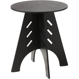 Sobuy HFBT01-SCH Black - Round Side Table - 36x36x55cm Sobuy HFBT01-SCH Black - Round Side Table - 36x36x55cm