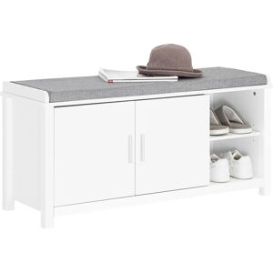 SoBuy White Shoe Storage Bench - Shoe Cabinet - Hallway Organizer SoBuy White Shoe Storage Bench - Shoe Cabinet - Hallway Organizer