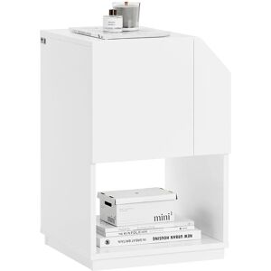 SoBuy White Nightstand - Bedside Table with Storage SoBuy White Nightstand - Bedside Table with Storage