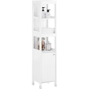 SoBuy White Tall Bathroom Storage Cabinet - Bathroom Tall Cabinet SoBuy White Tall Bathroom Storage Cabinet - Bathroom Tall Cabinet