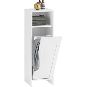 SoBuy White Laundry Storage Cabinet - Laundry & Bathroom Organizer SoBuy White Laundry Storage Cabinet - Laundry & Bathroom Organizer