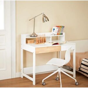 SoBuy White FWT106-W Home Office Desk with 2 Drawers SoBuy White FWT106-W Home Office Desk with 2 Drawers