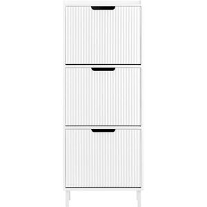 SoBuy Shoe Rack - 3 Flip-drawers White - Shoe Cabinet SoBuy Shoe Rack - 3 Flip-drawers White - Shoe Cabinet