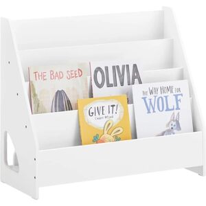 SoBuy Children's Bookshelf - White, 70x30x60cm - Books & Toys Storage SoBuy Children's Bookshelf - White, 70x30x60cm - Books & Toys Storage