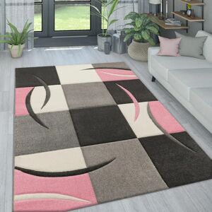 Tappeto Paco Home Rosa Motivo Diamanti 3D - Tappeto Tappeto Paco Home Rosa Motivo Diamanti 3D - Tappeto