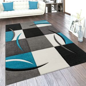Alfombra Salón Turquesa Pelo Corto - Alfombra Alfombra Salón Turquesa Pelo Corto - Alfombra