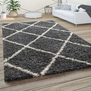 Alfombra Paco Home de Pelo Largo - Estilo Escandinavo - Rombos - 240x340 cm Alfombra Paco Home de Pelo Largo - Estilo Escandinavo - Rombos - 240x340 cm
