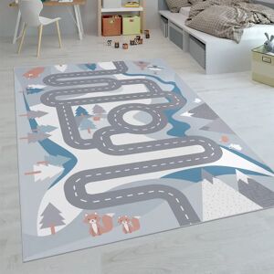 Alfombra infantil de juego de Paco Home - Pelo corto, 200cm cuadrado Alfombra infantil de juego de Paco Home - Pelo corto, 200cm cuadrado