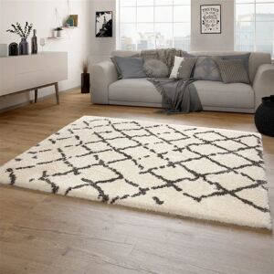 Tappeto Paco Home Pelo Lungo - Quadri Scandinavi 160x230cm Tappeto Paco Home Pelo Lungo - Quadri Scandinavi 160x230cm