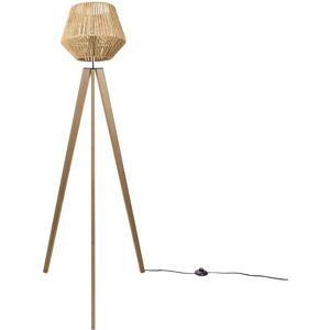 Lámpara de pie Paco Home - Diseño boho rústico, Brillo cálido natural, Montaje fácil Lámpara de pie Paco Home - Diseño boho rústico, Brillo cálido natural, Montaje fácil