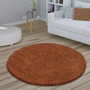 Paco Home - Alfombra Redonda Ø 120 cm Terracota - Alfombra Paco Home - Alfombra Redonda Ø 120 cm Terracota - Alfombra