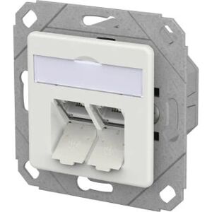 METZ CONNECT 130D381127-I Zink RJ-45 Vägguttag - Cat 6A PoE METZ CONNECT 130D381127-I Zink RJ-45 Vägguttag - Cat 6A PoE