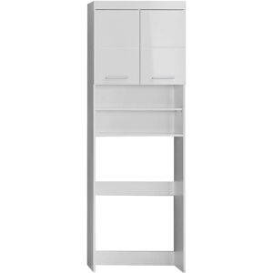 Armoire de bain blanche Amanda de Trendteam - Brillance, 2 étagères - Publicité Armoire de bain blanche Amanda de Trendteam - Brillance, 2 étagères - Publicité