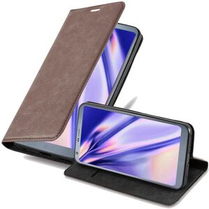 Cadorabo Coffee Brown LG G6 Hülle - Kartenfach & Ständer Cadorabo Coffee Brown LG G6 Hülle - Kartenfach & Ständer