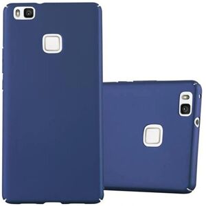 Cadorabo Metall Blau Huawei P9 Lite Hülle - Stoßfest & Elegant Cadorabo Metall Blau Huawei P9 Lite Hülle - Stoßfest & Elegant