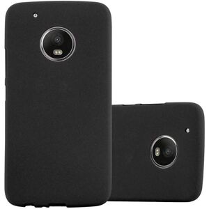 Cadorabo Frost Black Moto G5 Case - Shockproof TPU Cover Cadorabo Frost Black Moto G5 Case - Shockproof TPU Cover