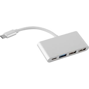 Oppo A53 4-Port USB-Hub - Unterstützt USB-C-Ladung und 4 Geräte Oppo A53 4-Port USB-Hub - Unterstützt USB-C-Ladung und 4 Geräte