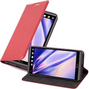 Cadorabo LG V20 Hülle - Schutzbuch mit Ständer & Kartenfach - Rot Cadorabo LG V20 Hülle - Schutzbuch mit Ständer & Kartenfach - Rot
