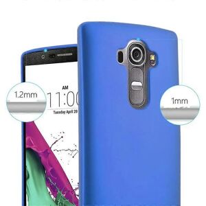 Cadorabo LG G4 / G4 PLUS Schutzhülle TPU - Mattes Metall Design - BLAU Cadorabo LG G4 / G4 PLUS Schutzhülle TPU - Mattes Metall Design - BLAU