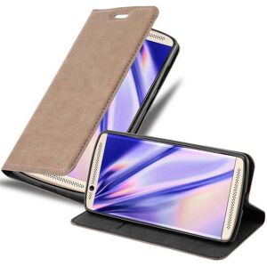 Etui Livre pour ZTE AXON 7 MINI - Marron - Publicité Etui Livre pour ZTE AXON 7 MINI - Marron - Publicité