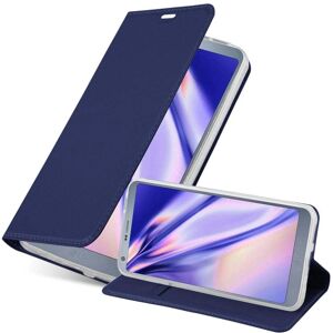 Cadorabo LG G6 Schutzhülle - Matt Oberfläche mit Kartenfach - Dunkelblau Cadorabo LG G6 Schutzhülle - Matt Oberfläche mit Kartenfach - Dunkelblau
