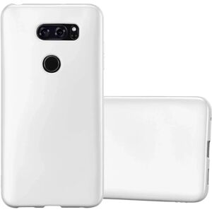 Cadorabo Silber LG V30 / V30+ / V30S / V30S+ Schutz Hülle - TPU, Matt Metallisch Cadorabo Silber LG V30 / V30+ / V30S / V30S+ Schutz Hülle - TPU, Matt Metallisch