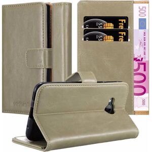 Cadorabo HTC U PLAY Schutzhülle - Glänzend & Stand - Cappuccino Braun Cadorabo HTC U PLAY Schutzhülle - Glänzend & Stand - Cappuccino Braun