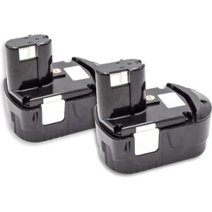2x Batería vhbw para herramientas Hitachi 18V - Alta capacidad NiMH 2x Batería vhbw para herramientas Hitachi 18V - Alta capacidad NiMH