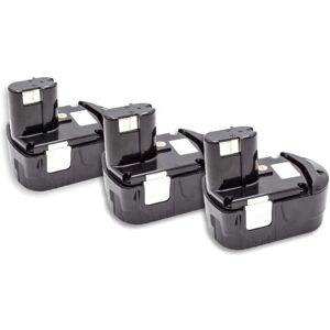 vhbw Hitachi Battery Replacement - 3x NiMH 1500mAh - Tool Compatible vhbw Hitachi Battery Replacement - 3x NiMH 1500mAh - Tool Compatible