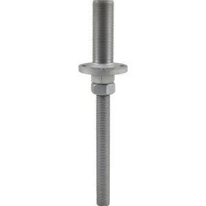 Pitzl 10934.2303 ZiNiP plaqué Ø100x8 M44x130 Support de poteau - Publicité Pitzl 10934.2303 ZiNiP plaqué Ø100x8 M44x130 Support de poteau - Publicité