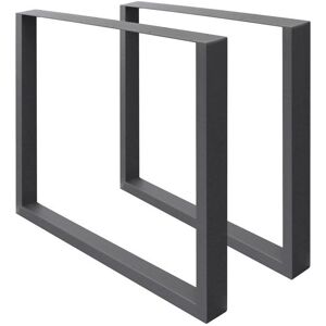 ECD Germany - Set stalen tafelpoten - 60x72cm - Industriële stijl ECD Germany - Set stalen tafelpoten - 60x72cm - Industriële stijl